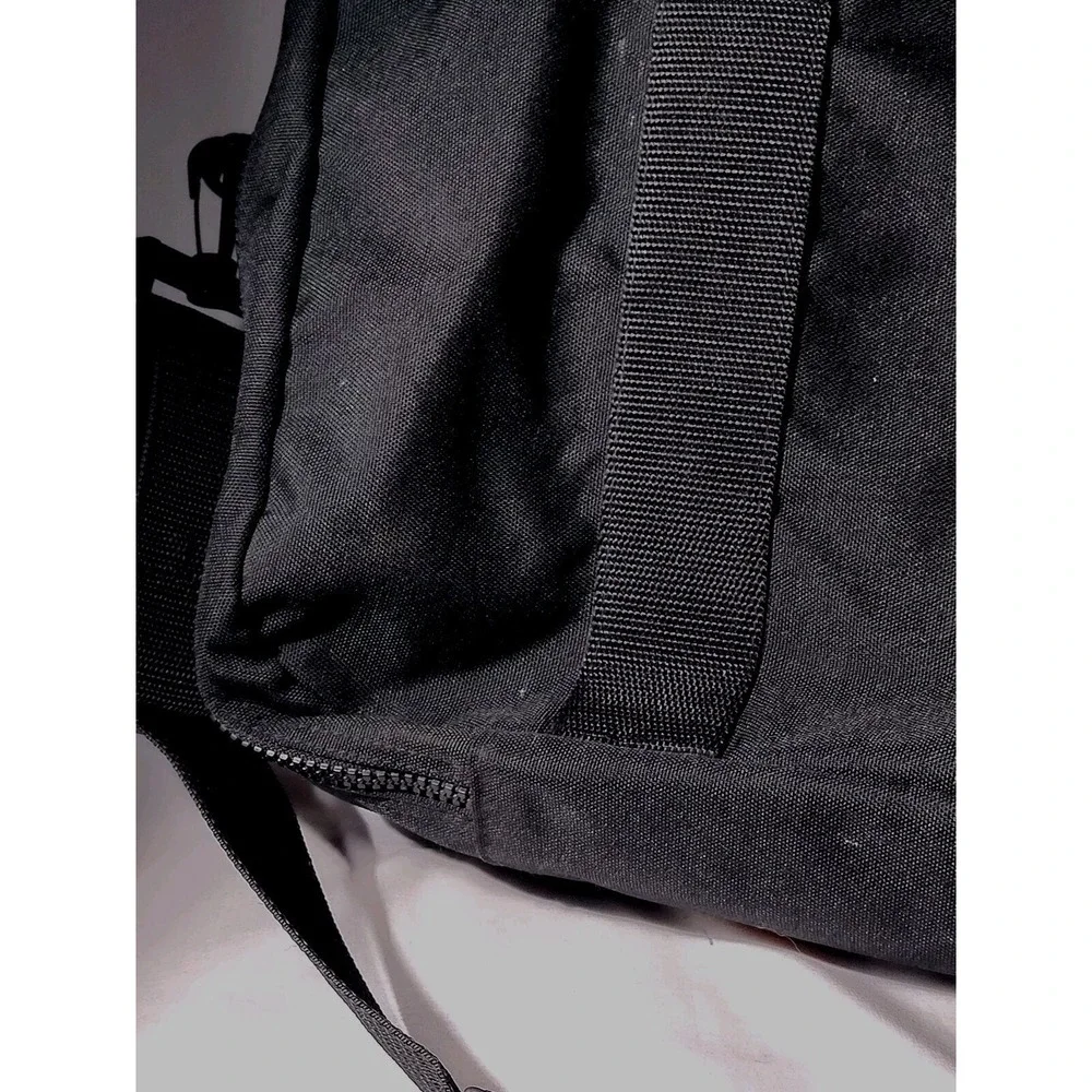 IBM Get Warped Black Canvas Bag 18